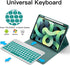 Keyboard Case for iPad Pro 12.9-inch 2017/2015, 7 Color Backlit Detachable Bluetooth Keyboard, Black
