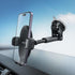 APPS2Car Suction Cup Phone Holder - Windshield/Dashboard Mount with Strong Sticky Gel Pad, Matte Black