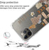 Aesthetic Abstract Butterfly Collage Case for iPhone 13 Pro Max, Vintage Clear Design, Trendy TPU Bumper