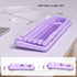 Atelus 7 8 10 11 Large Print Keyboard, USB Wired Computer Keyboard, Full Size Keyboard with Number Pad for PC Laptop