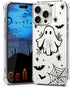 YEPO iPhone 15 Pro Max Case - Clear Flower Design, Slim Shockproof Bumper, Stylish Protective Cover for Women & Girls.