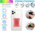 WUOJI 2Pack Universal Phone Grip for Smartphones - Phone Holder for Hand for Back of Phone - Wireless Charging