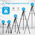 LINKCOOL 160cm/63 Adjustable Phone Tripod, Lightweight Portable Stand with Remote Shutter for iPhone Samsung Smartphone
