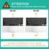 MOSISO 13.6 inch 2025 M4 A3240/Air 15 inch 2025 M4 A3241/Pro 14 inch 2025 M5 A3434, Keyboard Cover Skin Compatible