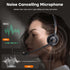 Lightweight Wired RJ9 Telephone Headphone Call Center Headset, Compatible with Yealink & Grandstream Phones
