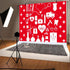 FHZON 7x5ft BJYYFH3 Doctor and Nurse Supplies Backdrop Red and White Cross Photography Background Theme Party Wallpaper