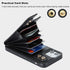 Folosu 12 12 360Rotation 6.1 Inch Compatible with iPhone iPhone Pro Case Wallet with Card Holder, Finger Ring Holder