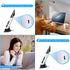 lychee Optical Pocket Pen Mouse, Wireless Handwriting Mini Mouse with Voice Control and Bluetooth for PC, White