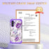 Hocase Heavy Duty Shockproof Protection Case for Samsung Galaxy A15 5G (6.5") - Lavender Flowers