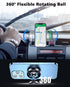 2 Pack Magnetic Phone Holder, Super Magnetic Car Phone Holder, 360 Degree Rotating Dashboard Holder for Smartphones