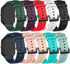 E ECSEM Bands for Donerton T50S T50H, Colorful Silicone Replacement Wristbands, Quick Release Strap