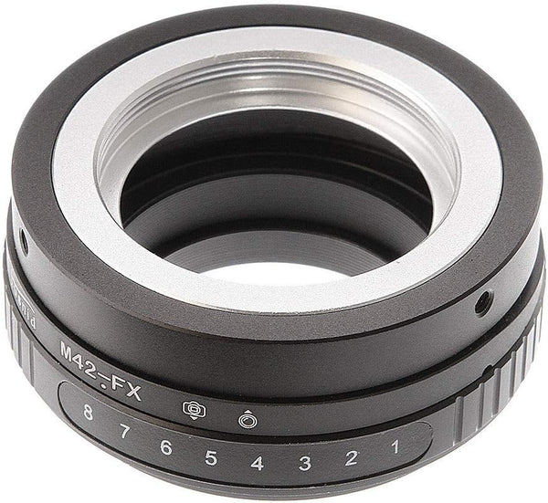 FocusFoto Tilt Shift Adapter Ring for M42 Screw Mount Lens to Fujifilm Fuji