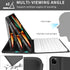 KENKE Keyboard Case for iPad Pro 11 Inch, Detachable Wireless Bluetooth Keyboard with Pencil Holder, Black