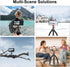 Aitteel Black(ATAY-11-1) Octopus Phone Holder Portable Flexible Cell Phone Tripod, Mini Travel Camera Stand, Compatible