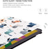 Case for iPad 9th, 8th, and 7th Generation, Multi-Angle Adjustable Stand, Auto Wake/Sleep, Dog Design