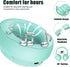 Bluetooth Wireless Headphones Over Ear, BERIBES 65H Playtime, 6 EQ Music Modes, HiFi Stereo, Lightweight Headset, Green