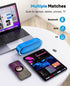 LENRUE Bluetooth Speakers, Waterproof Portable Speakers with TWS, 24 Playtime, Stereo Sound, Wireless for Home Shower