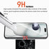 iPhone 15 6.1" Front & Back Screen Protector Glass - 2 Front, 2 Back, 2 Camera Lens Protectors + Alignment Tool.