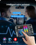 LENCENT Bluetooth 5.3 Car FM Transmitter, Dual Mics for Hands-Free Call, Hi-Fi Treble & Bass Music Player, PD20W QC18W