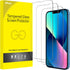 JETech 3-Pack Full Coverage Screen Protector for iPhone 13/13 Pro 6.1-Inch, 9H Tempered Glass, Case-Friendly