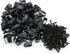 heyous 100pcs R-Type Cable Clamp - 1/2 inch (13.2mm) Nylon Wire Hose Fastener with Mounting Screw, Black