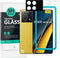 Ibywind 2 Pack Screen Protector for Xiaomi Poco X6 Pro 5G - 6.67", 9H Hardness Tempered Glass with Camera Lens Protector