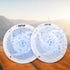 Pyle Marine Speakers - 4 Inch 2 Way Waterproof Outdoor Audio System with LED Lights, 100 Watt Power - 1 Pair - PLMRS43WL