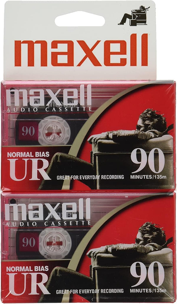 Maxell Flat Packs, 90 Min Recording Time Per Cassette, One Color, One Size, 108527
