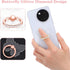 DOPENSPI 4PCS 360Rotation Transparent Phone Ring Holder, Adjustable Butterfly Cell Phone Ring Cellphone Kickstand Grips