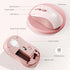 seenda Wireless Mouse, Bluetooth Mouse for Laptop, Dual Mode (Bluetooth + 2.4G USB), Compatible with MacBook, Pink