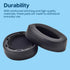 Ear Pads Replacement for Sony WH-H900N/MDR-100ABN Noise Cancelling Headphone by MMOBIEL, Memory Foam, Black