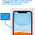 JETech 2-Pack Tempered Glass Screen Protector for iPhone 11 & XR 6.1-Inch - Ultimate Protection!