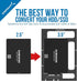 SABRENT 2.5” SSD & SATA Hard Drive to Desktop 3.5” SATA Bay Converter Mounting Kit (BK-PCBS)