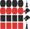 Fulushouxi 18 Set Helmet Adhesive Sticky Mount, Compatible with GoPro Hero 10/9/8/7, Action Camera