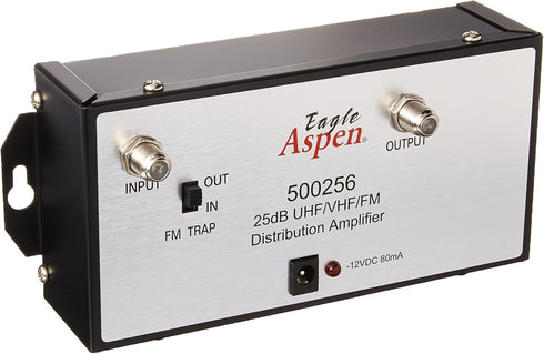 Eagle EASDISTAMP25GX 25dB Distribution Amplifier, SILVER - 500256