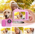 Kids Instant Print Camera, Toddler Camera That Prints Photos, 3.5IN Screen Portable Toy Camera for Girls 3-12 Years