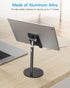 OMOTON Cell Phone Stand, Adjustable Height Aluminum Desktop Holder for iPhone 13/Mini/Pro/Max, All Smartphones