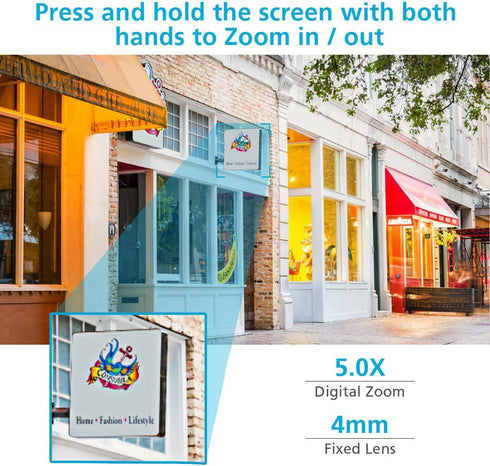 ICSEE WiFi Camera Security, 6MP Dual Lens, Wireless PTZ, Waterproof, Human Detection, Full Color Night Vision 65ft,