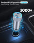 iPhone Car Charger, Dual USB C Fast Charger, 40W Type C Car Fast Charger with 2 Pack 3.3ft Lightning Cable for iPhone