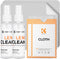 K&F CONCEPT Lens Cleaner Spray Kit | 60ML Glasses Cleaner x2 + Microfiber Cleaning