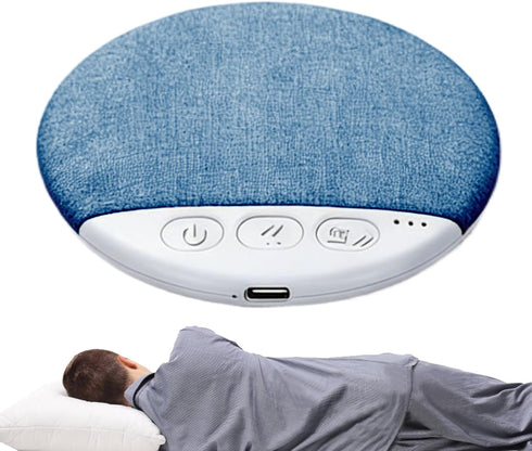 Generic Under Pillow Sleep Speaker Bone Conduction Bluetooths Audio Device, Mini Wireless Sound Box, White Noise Timer