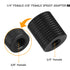 12 Pcs 1/4" 3/8" Camera Screws Adapter, Tripod Screw Adapter Converter for DSLR Camera Tripod Mount, Shoulder Rig,