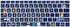 Sanfulin Keyboard Cover Skin for Microsoft Surface Laptop 3 & Surface Book 3, Silicon Protector with Big Letters