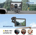 EWAY 4-Hole 4.3"/5" Direct Fit Suction Cup Mount for Backup Camera Monitor, Knob-Lock Adjustable Dashboard Windshield