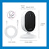 WiZ Connected 1080p 60W A19 Bulb Pack 3 WiZ Home Monitoring Starter Kit Includes Indoor Security Camera, HD Video