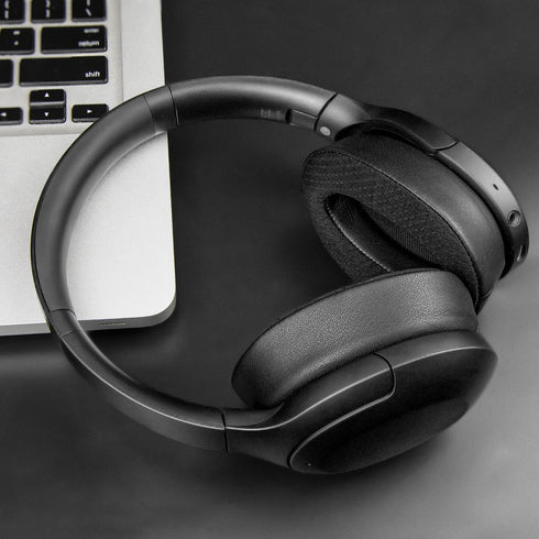 SOULWIT Cooling Gel Earpads for Sony WH-H910N H910 h.Ear on 3 Wireless Headphones - Noise-Isolating Foam Cushions, Black