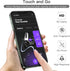JETech Full Coverage Screen Protector for iPhone 13/13 Pro 6.1-Inch, Black Edge Tempered Glass Film, 3-Pack
