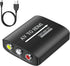 GINGIN AV to HDMI Adapter, AV to HDMI Converter, Supports 720p/1080p for PS1/PS2/PS3/Xbox