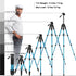 Victiv 72 inch Camera Tripod, Tall Tripod for Camera Cell Phone, Heavy Duty Stand, Professional Aluminum Monopod,