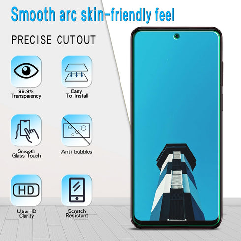 Slanku Tempered Glass Screen Protector (3 Pack) for Motorola Moto G Stylus 5G (2023) - Anti-Scratch, Bubble-Free, Easy